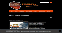 Desktop Screenshot of blachpol.pl