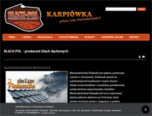 Tablet Screenshot of blachpol.pl